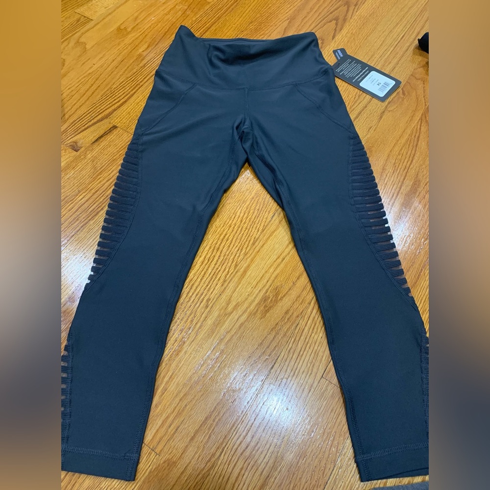 Women Sheer Cut Out Leggings
